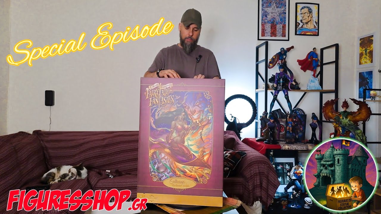 Special &epsilon;&pi;&epsilon;&iota;&sigma;ό&delta;&iota;&omicron; Unboxing Sultana Arabian Nights Fairy Tale Fantasies by J.Scott Campbell's