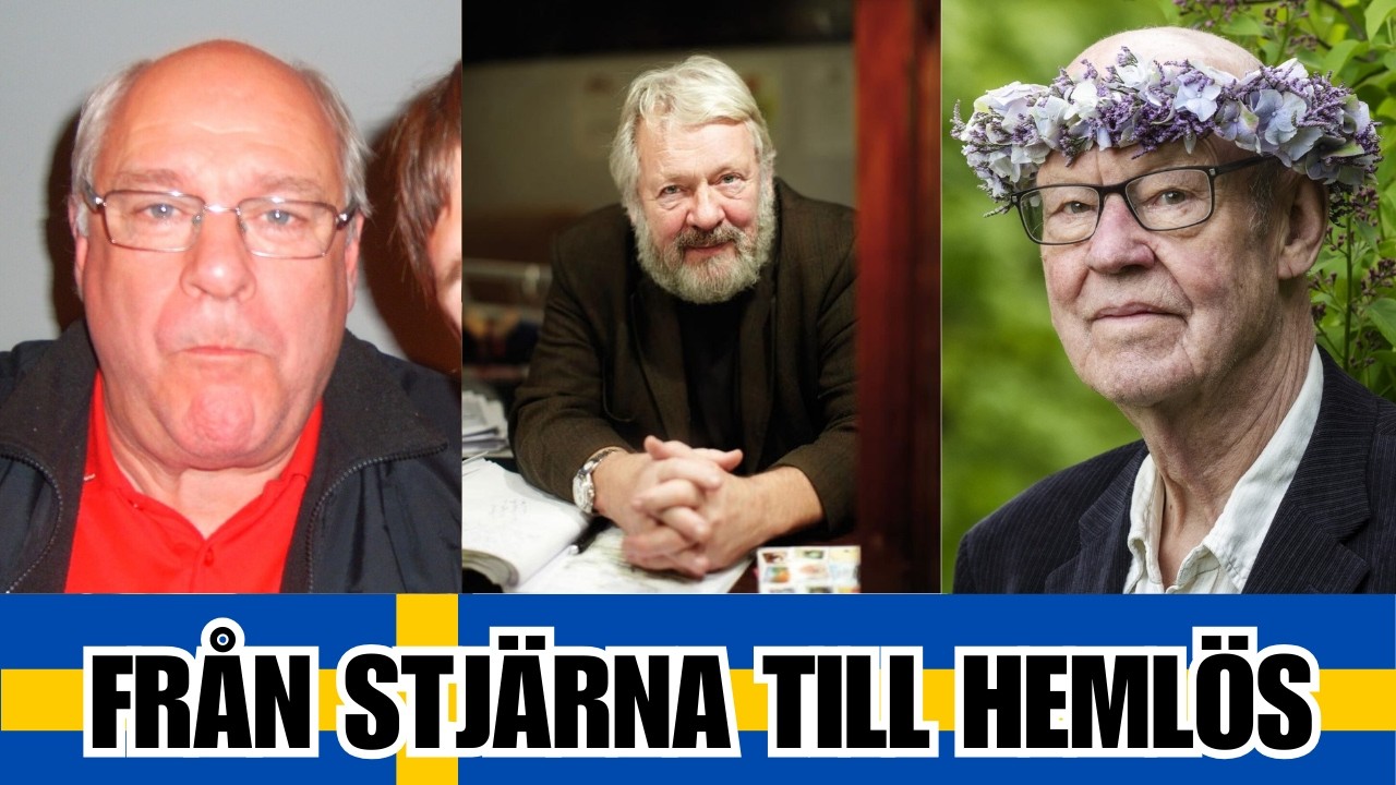10 berömda svenska skådespelare som förlorade allt och blev hemlösa 😢