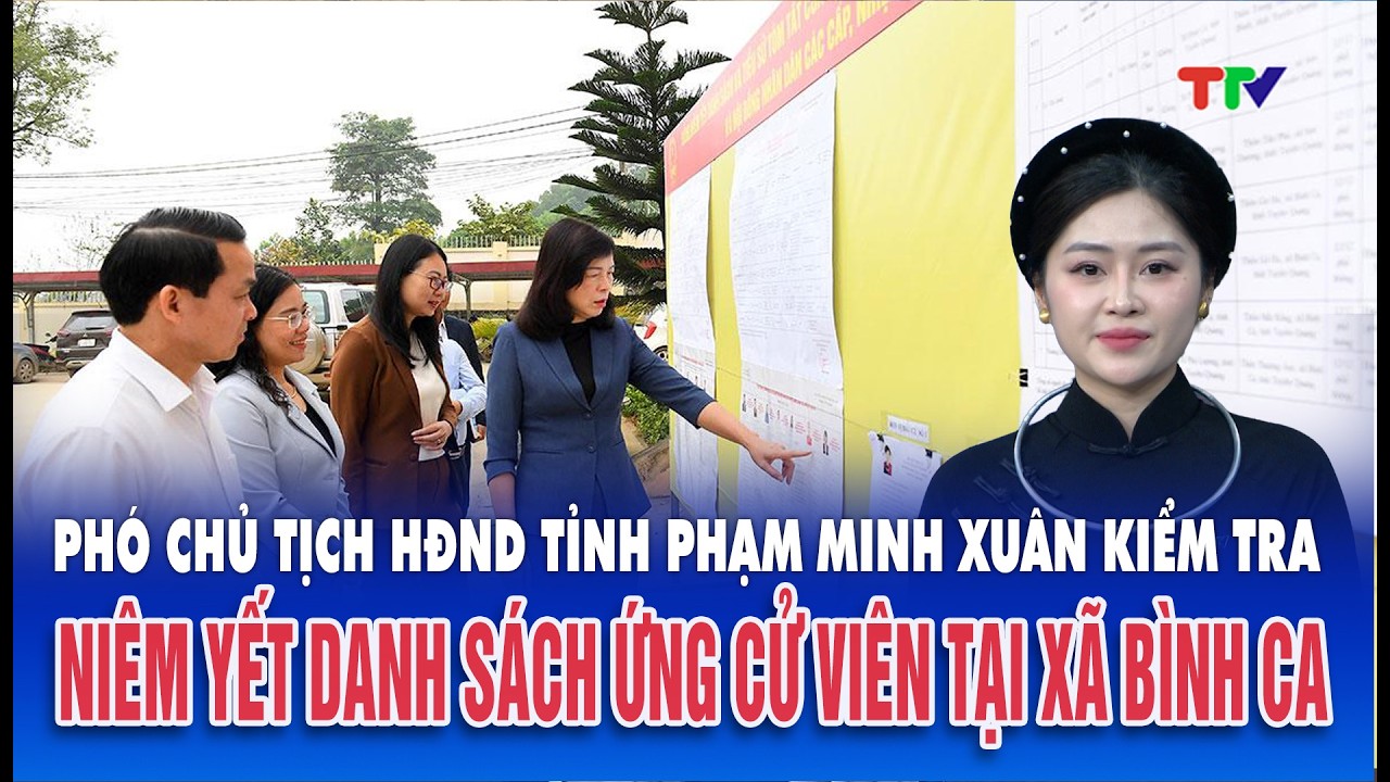 Thời sự trưa 6/3/2026| Lãnh đạo tỉnh kiểm tra công tác bầu cử tại các địa phương