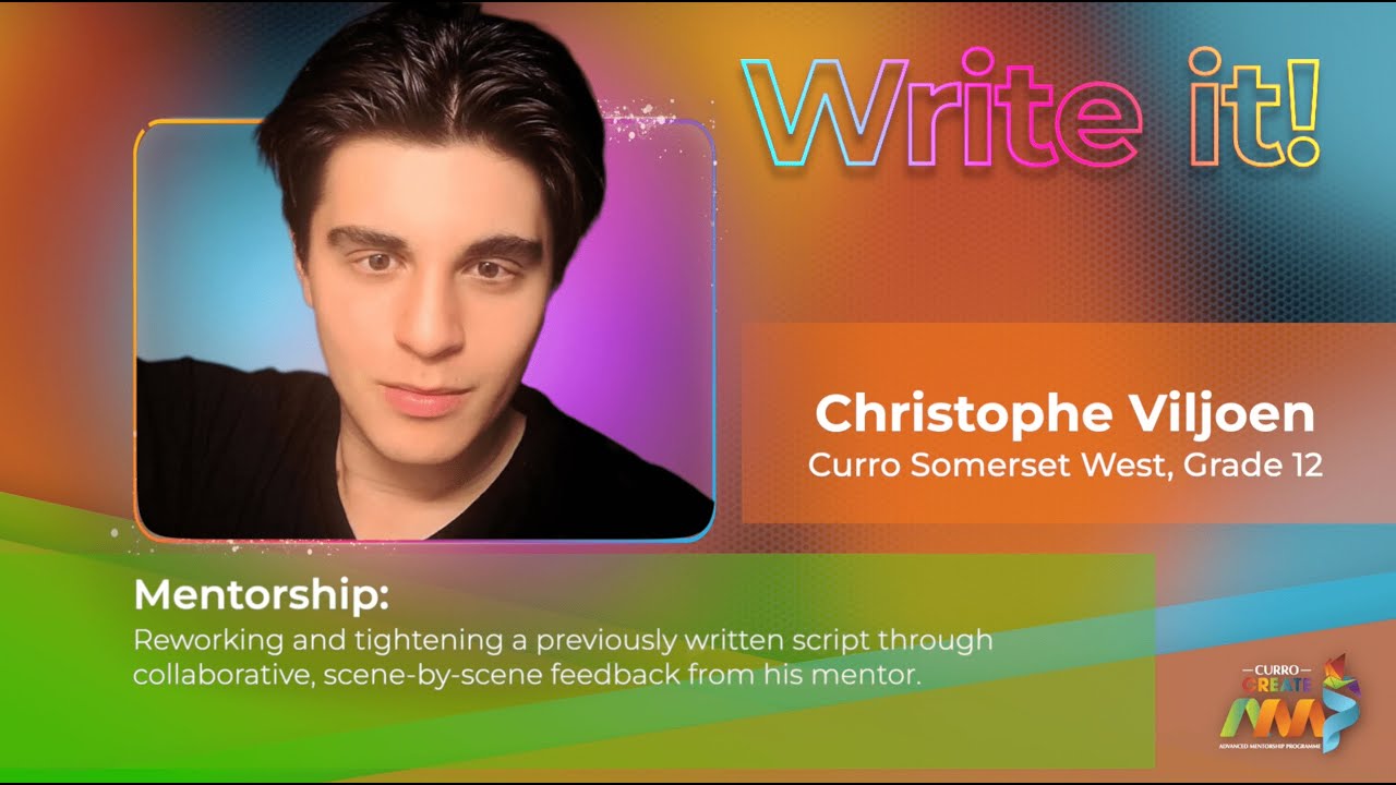 AMP 2025 - Christophe Viljoen - Write it!