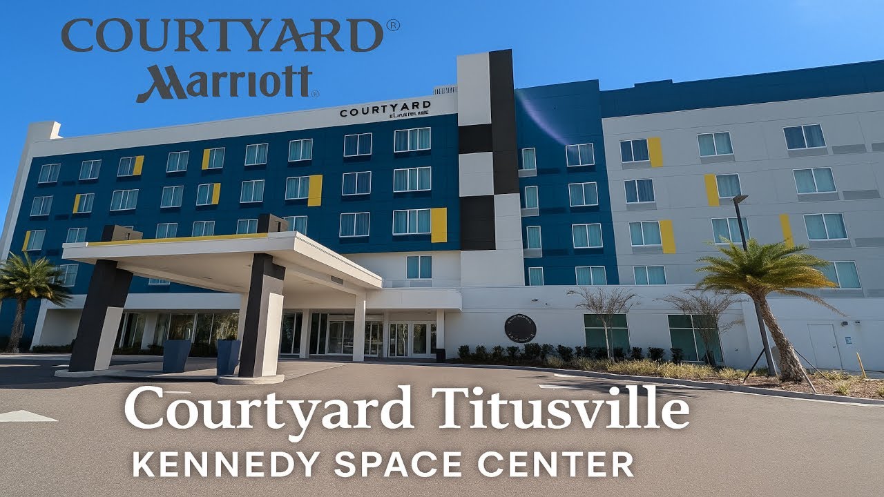 Courtyard Titusville Kennedy Space Center Hotel | Full Walkthrough Tour