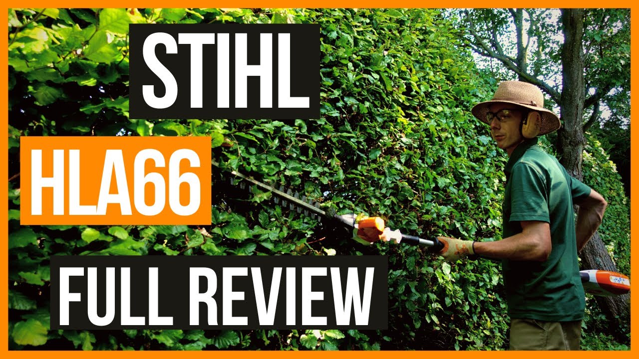 Полный обзор кустореза Stihl HLA66 с длинным вылетом