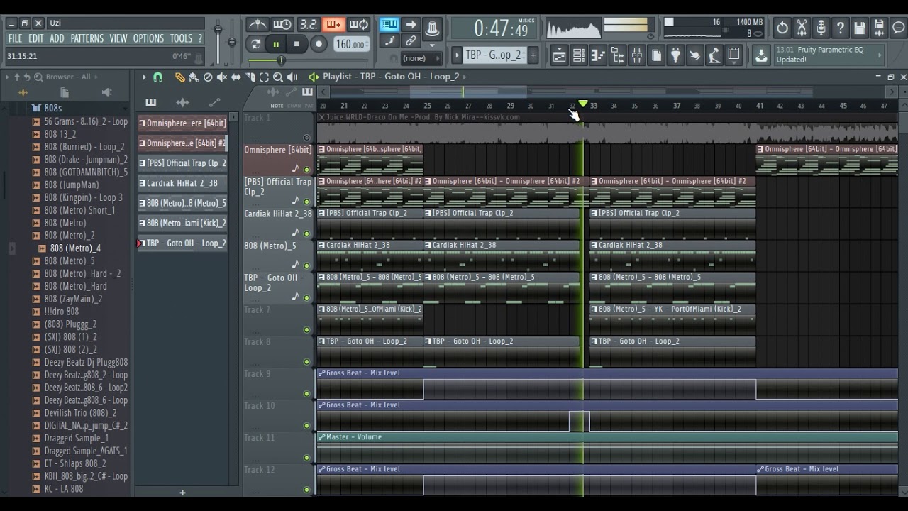 Juice WRLD - Draco On Me | Instrumental | FL Studio Remake | 100% accuracy