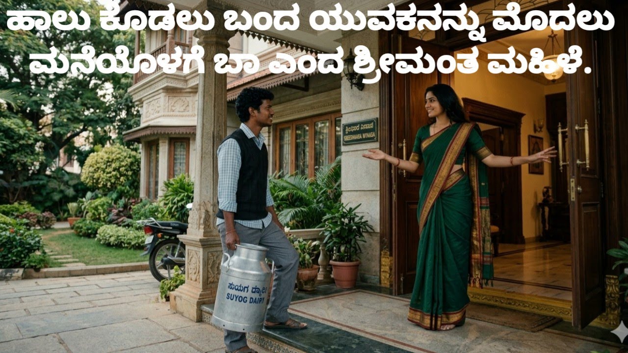 A rich woman invited a young milk seller into her home. An emotional story..