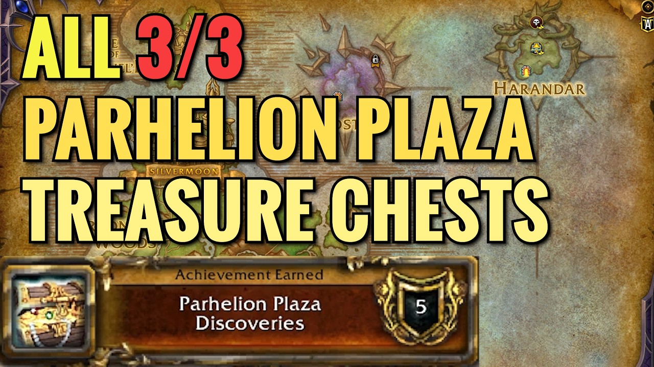 Parhelion Plaza Sturdy Chests Locations (Parhelion Plaza Discoveries) (WoW Midnight)