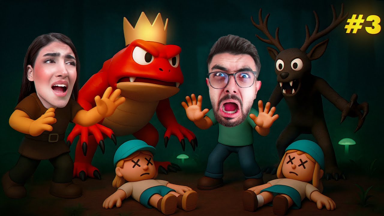 99 ليلة انا ومستريوس قتلنا الضفدع😱 😳 #3 | Roblox