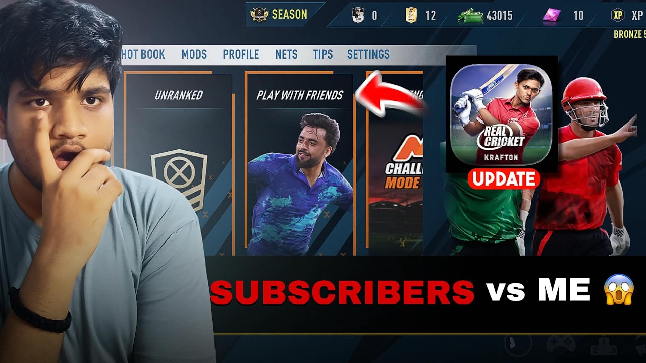 You vs Me | Cricket Game | Real Cricket Live
