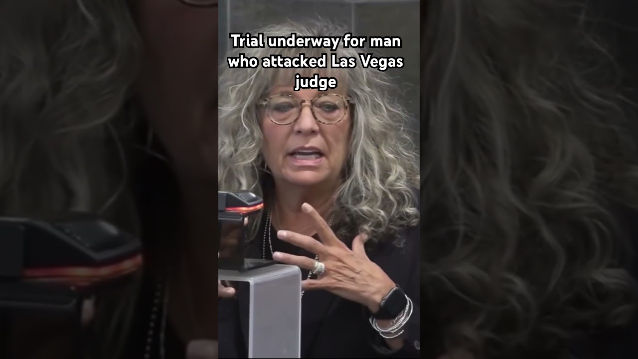 Trial underway for man who attacked Las Vegas judge. #lasvegas #crime