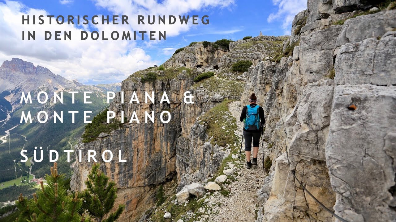 Monte Piana - Dolomiten - Rundwanderweg - 4K