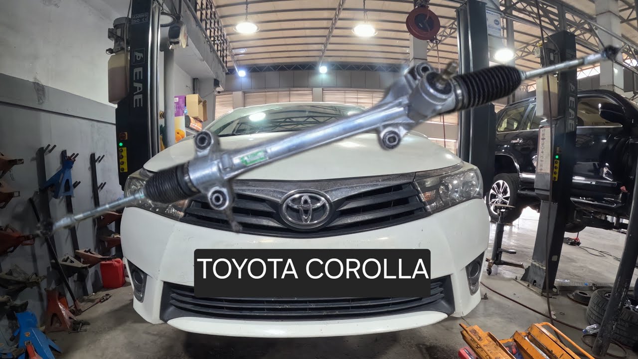 steering rack replacement ... toyota corolla 2014-2019 (torque specs)