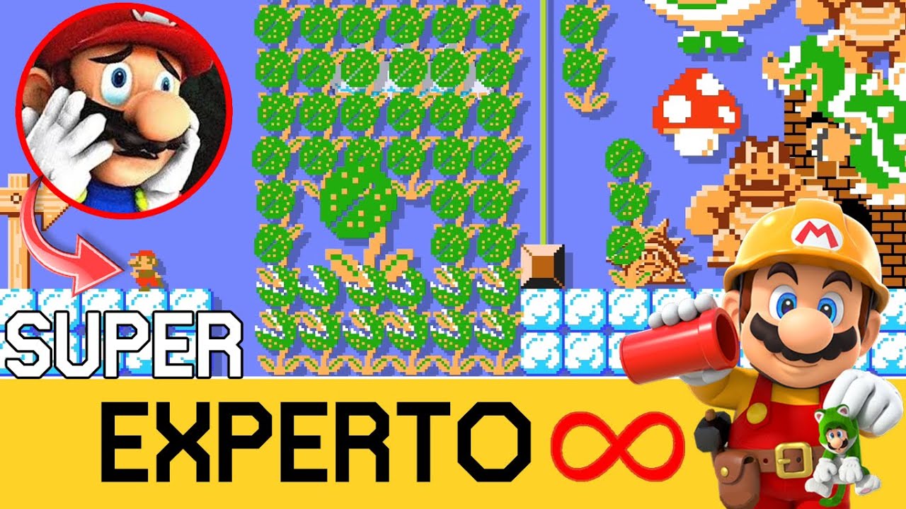 PASÓ LO IMPENSADO AL COMIENZO 😲😨 - SUPER EXPERTO INFINITO - SMM2 - ZetaSSJ