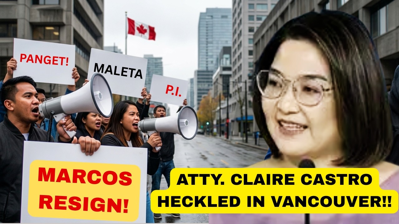 Protest or Bullying? The Confrontation of Usec. Claire Castro in Canada. #attybuenoexplains