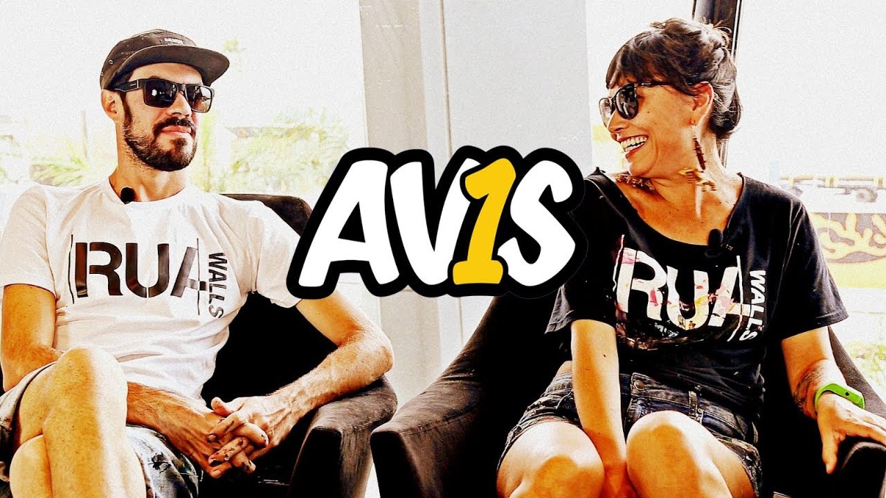 Muralismo - Rua Walls - ART RUA - Erica Mizutani & Apolo Torres - #AV1S