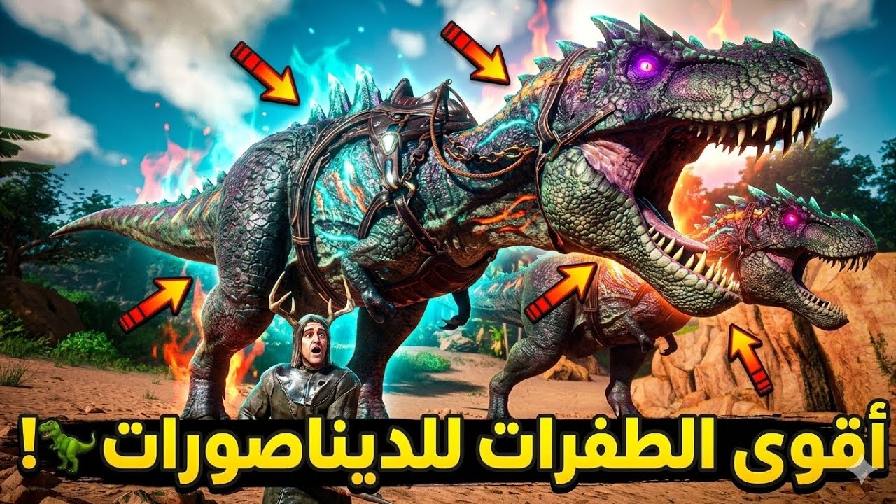 اقوى الطفرات 🦖😨 الحلقة 11| ARK Ascended 