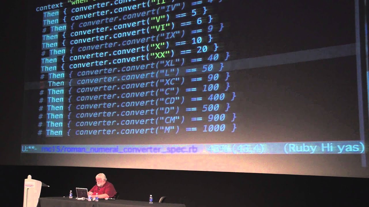 Jim Weirich - Kata and Analysis - 2013 COHAA The Path to Agility Conference