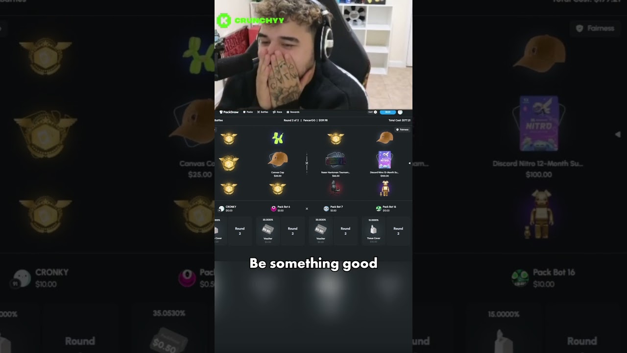 Taking home a $2,000 watch from PackDraw