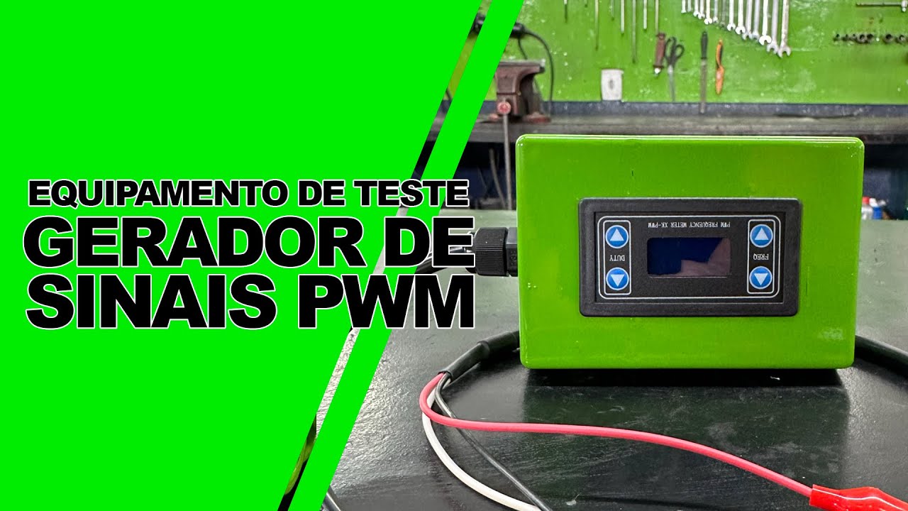 Equipamento de Teste Gerador de Sinais PWM