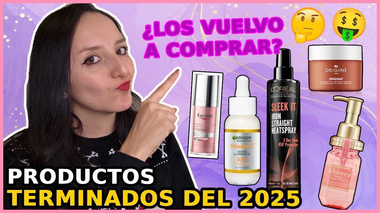 PRODUCTOS QUE TERMINÉ EN 2025 | SKINCARE, CABELLO Y MAQUILLAJE 💄 | Lau Kudo