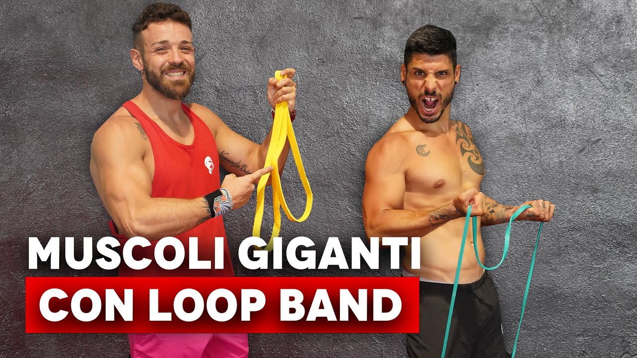 FAI CRESCERE I TUOI MUSCOLI CON LE LOOP BAND - Allenamento completo