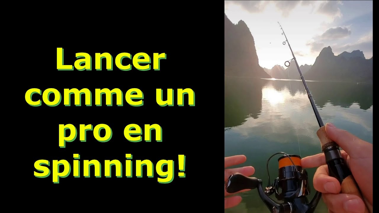 Comment lancer ses leurres comme un pro?  Tuto lancer spinning.