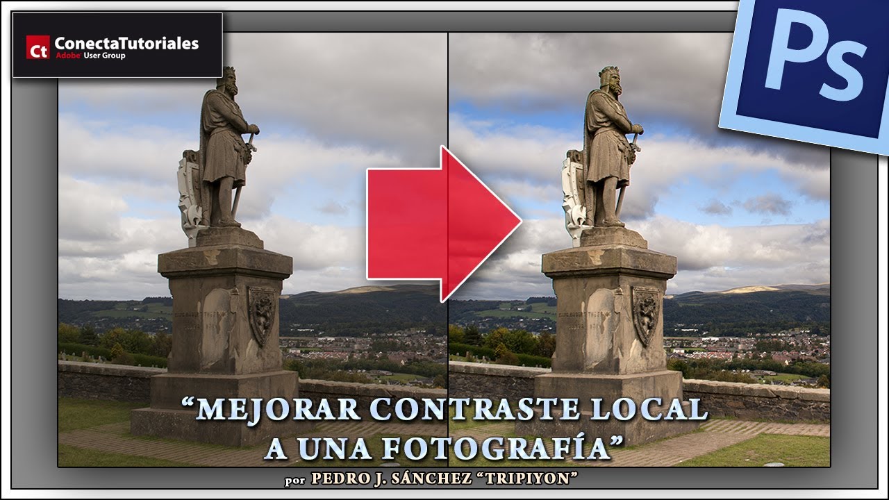Tutorial Photoshop // Ajustes por zonas de contraste local by @tripiyon