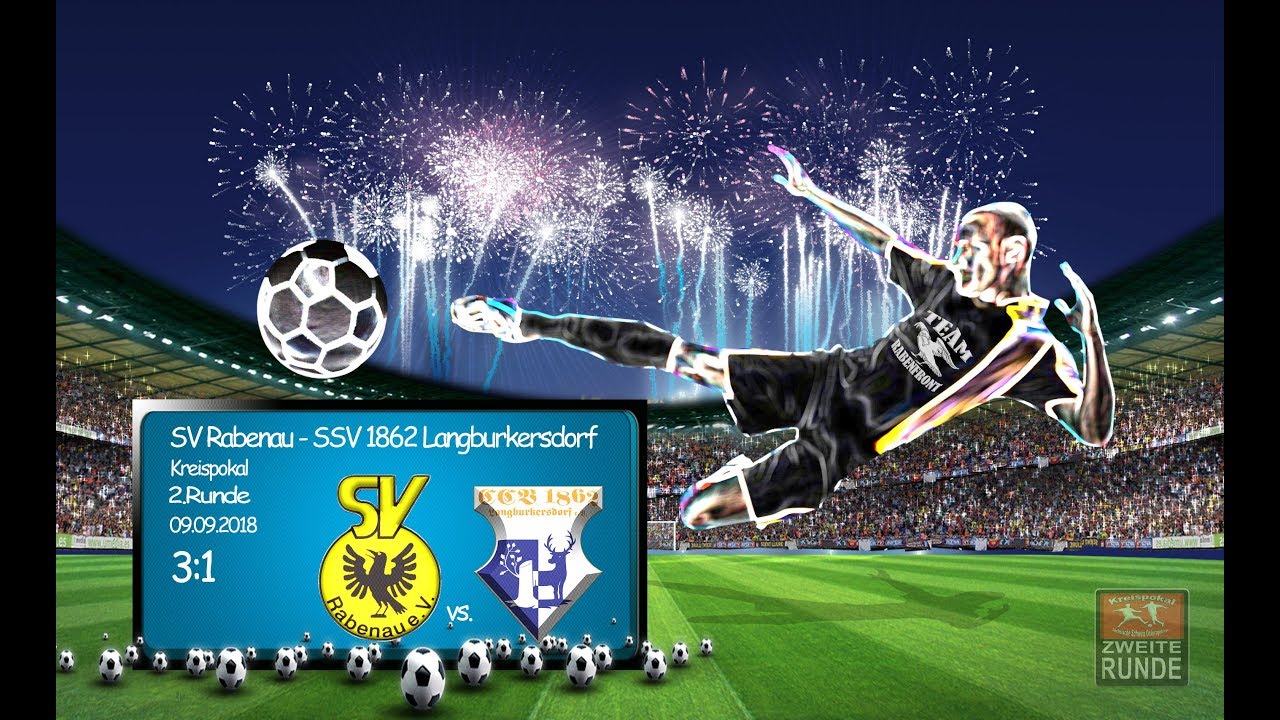 Zweite Runde / Kreispokal - (2018/19) / SV Rabenau - SSV 1862 Langburkersdorf 3:1