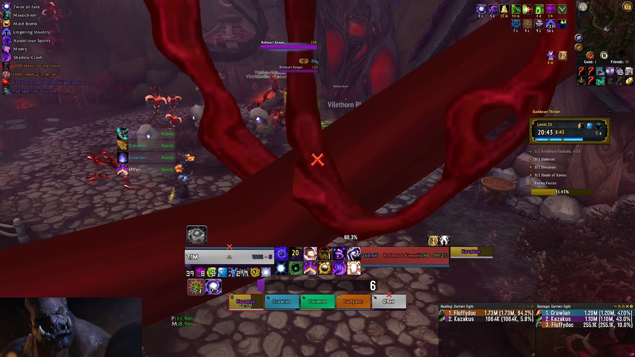+25 Darkheart Thicket - Shadow priest [7.3.5]