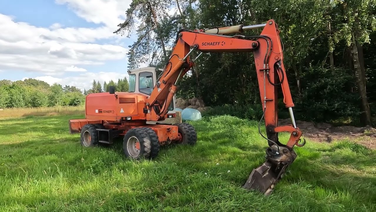 Kurze Vorstellung Schaeff HML 41 Mobilbagger