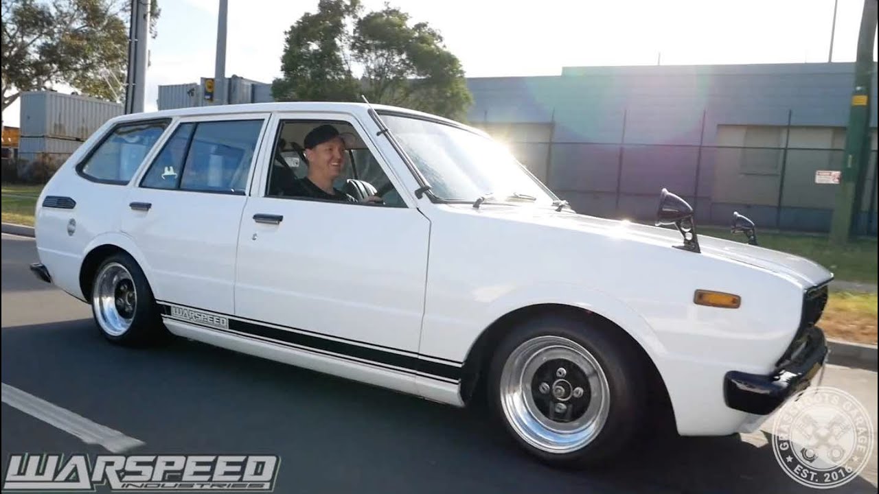 KE38 Corolla 5k 9000 rpm twin Webers
