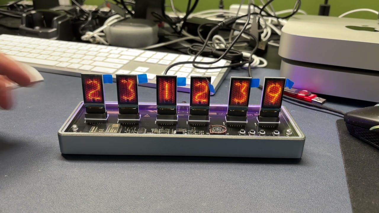 Intellitron IPS Nixie Tube Clock Project