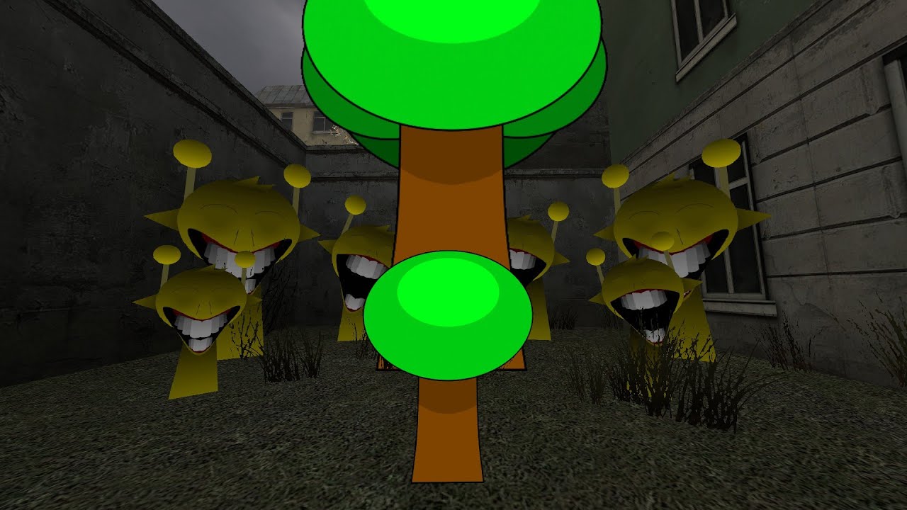 Evil Sprunki Simon Kidnapped Mr. Tree's Baby, Tweeglet!