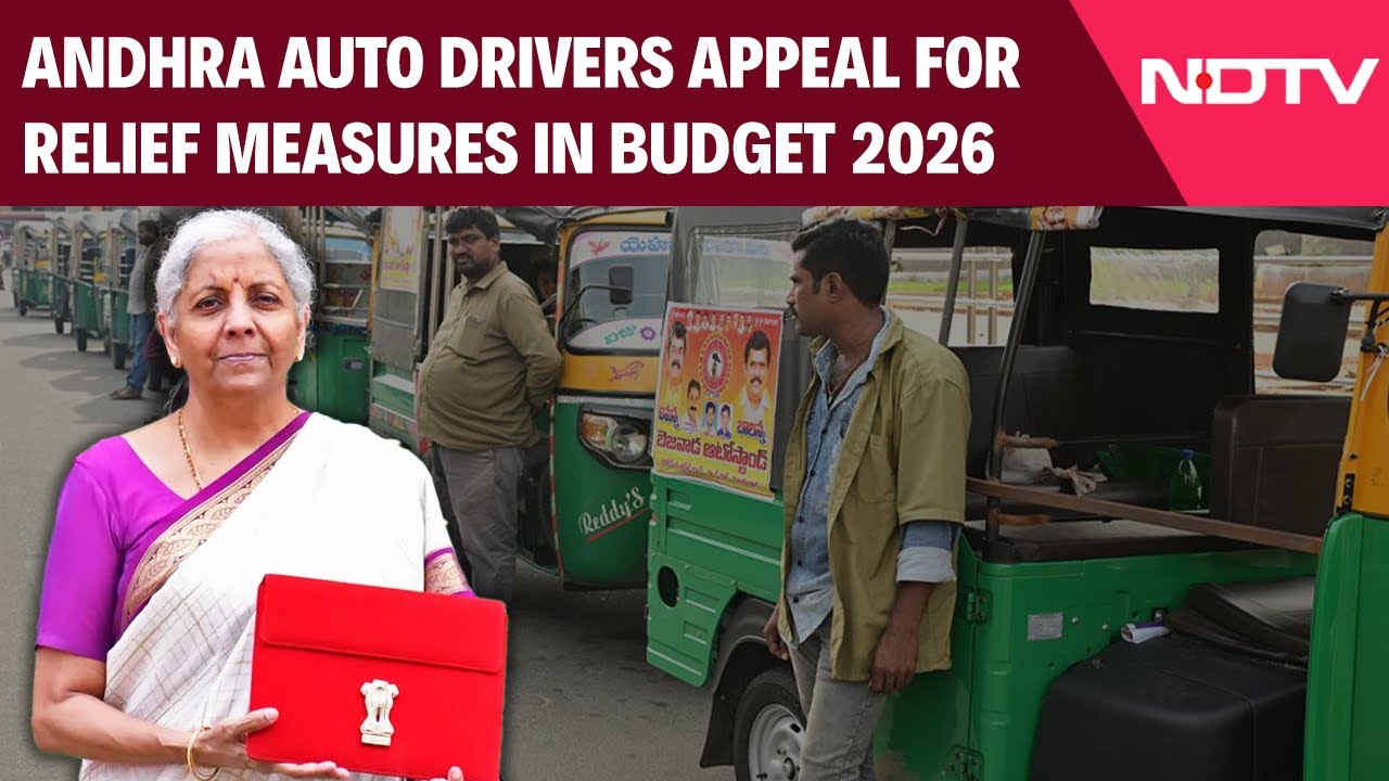Union Budget 2026 | Auto Drivers in Andhra Pradesh Urge Targetted Relief Schemes Amid Financial Woes