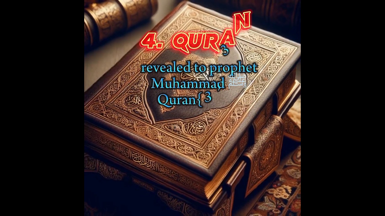 4 Books of Allah🤔😱 #allah #islam #warriors