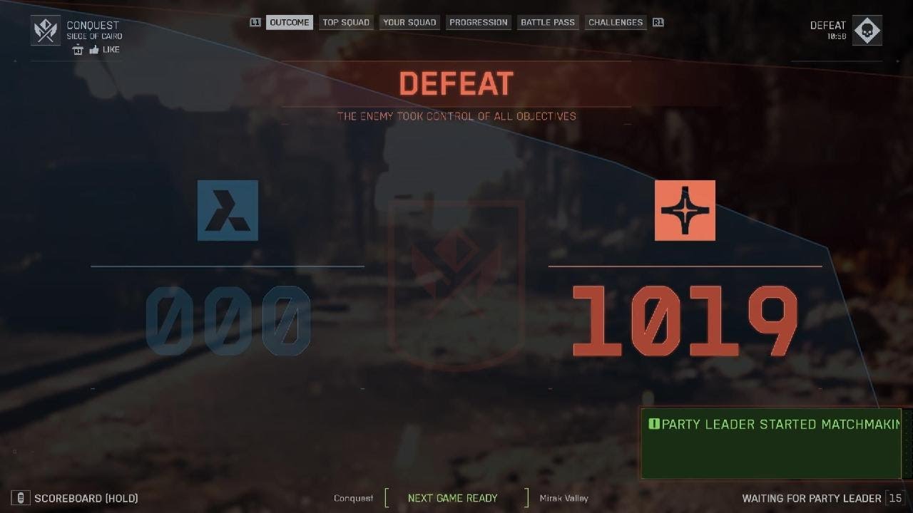 Battlefield 6 Dominant round