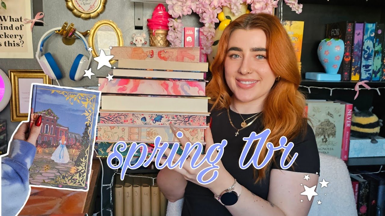 SPRING TBR - 13 Books I need to read this Spring 🌹🌷🌱