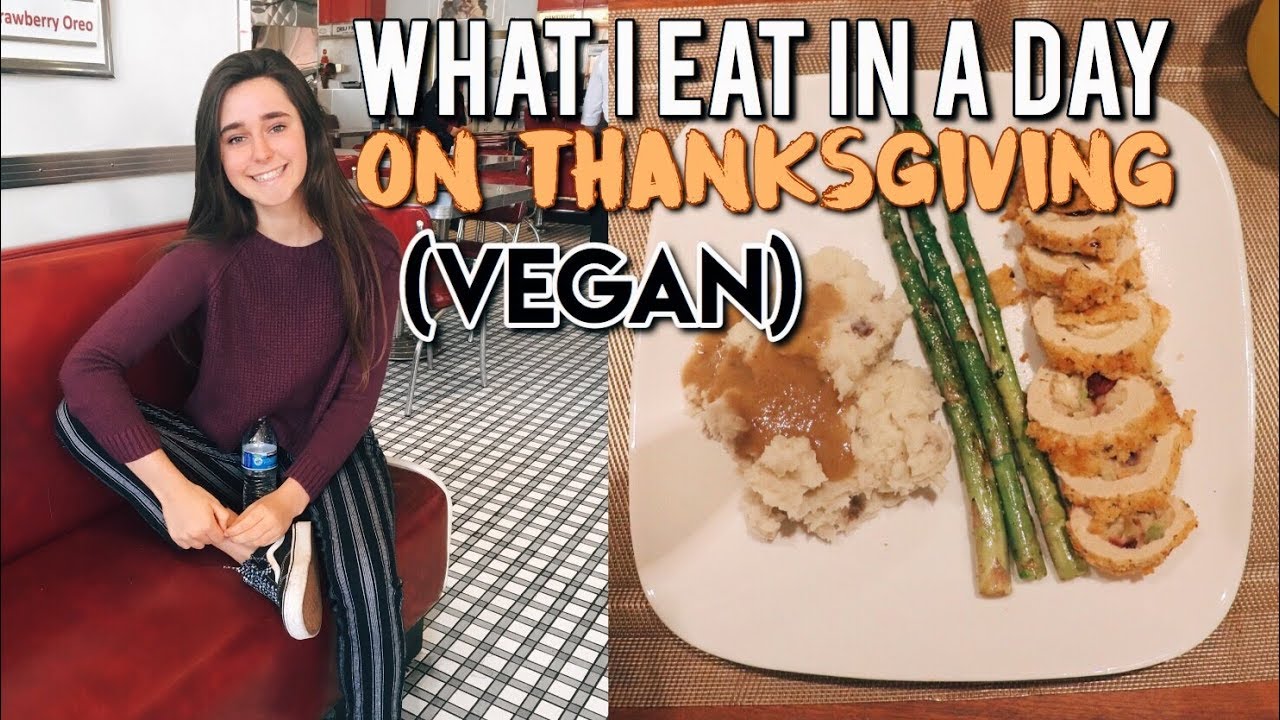 what a vegan eats on thanksgiving