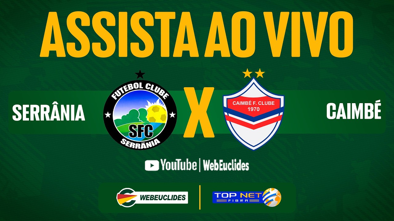 14º SUPER COPA RURAL - SERRÂNIA X CAIMBÉ  AO VIVO COM IMAGENS - JOGO DE IDA