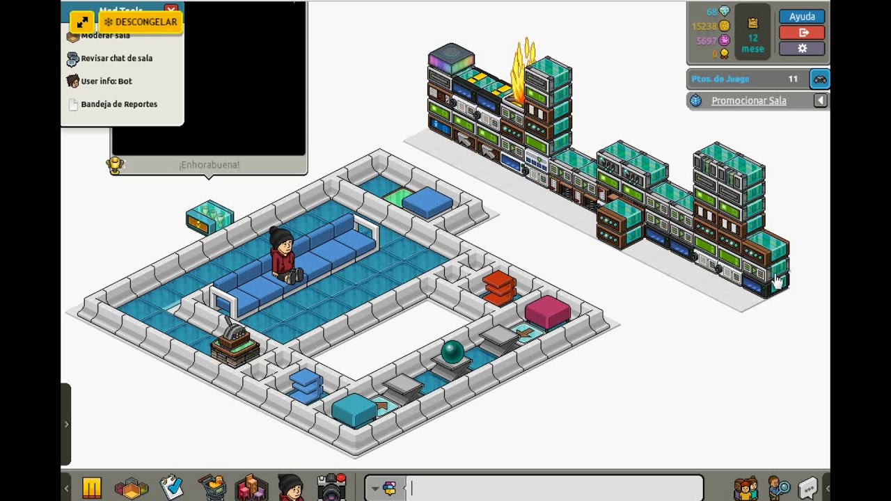 Ping Pong Automático (Habbo games)