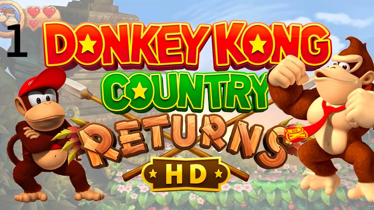 Donkey Kong Country Returns HD - Part 1
