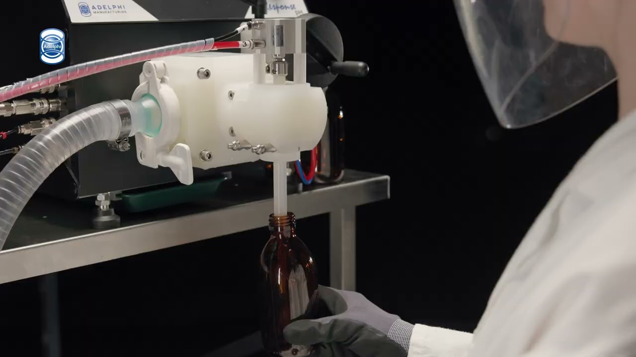 Response pH - Benchtop Filling Machine for Caustic Acidic & Alkaline Products, including Bleach