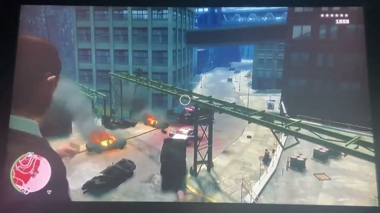 GTA 4 - Destruction with Police and Bunch of Chaos!!!
