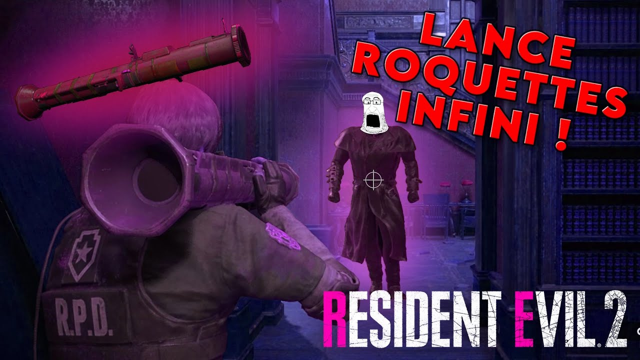 Je prends ma REVANCHE avec le LANCE ROQUETTES INFINI ! | Resident Evil 2 Remake