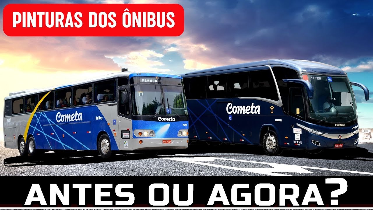 40 PINTURAS DE ÔNIBUS!! ANTES ERA MELHOR? AS EMPRESAS DE ÔNIBUS BRASILEIRAS E SUAS PINTURAS