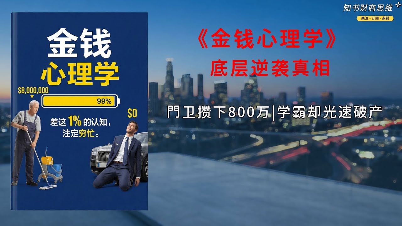 《金钱心理学》巴菲特800亿身家的秘密，不是选股准，而是“长期坚持不中断”。