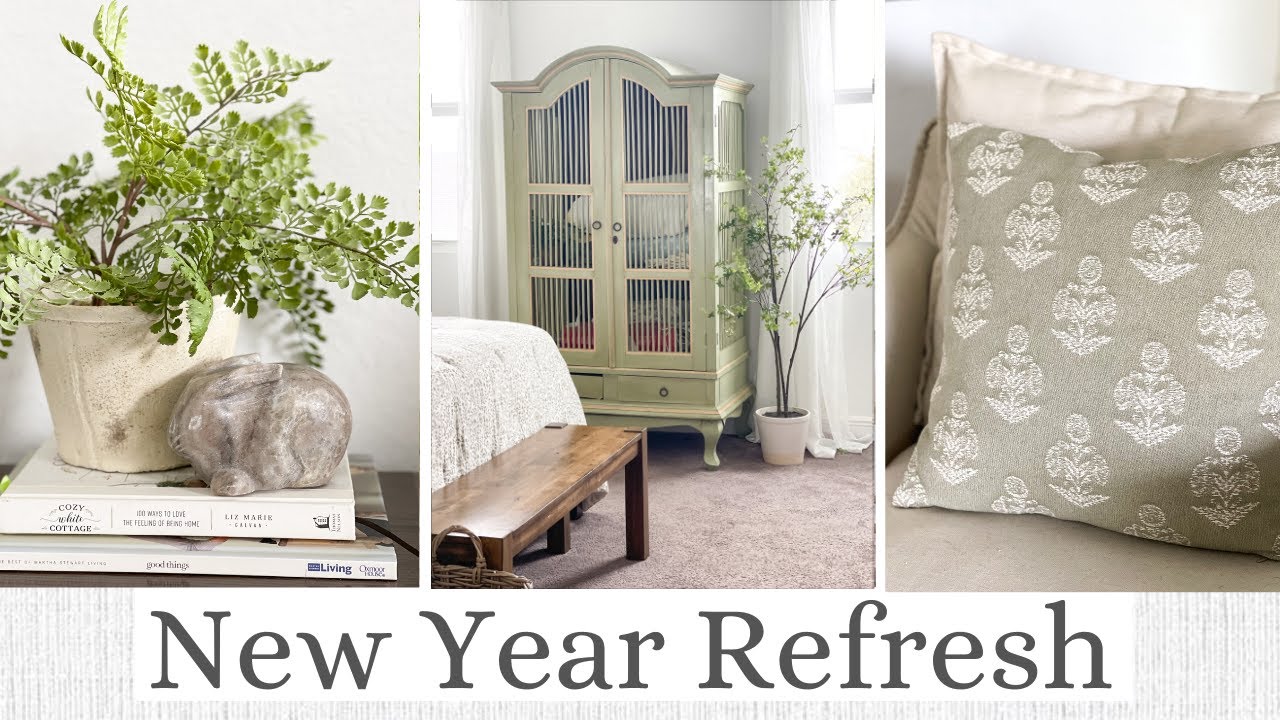 NEW YEAR REFRESH | DECORATE WITH ME | STUDIO MCGEE DECOR 2024
