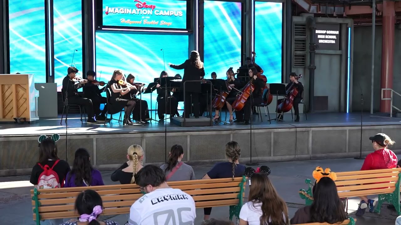 BGHS Orchestra Disney Imagination Campus