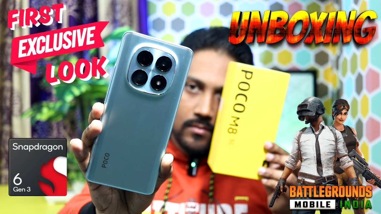 Poco M8 Pro First Look | Design, Display, Performance