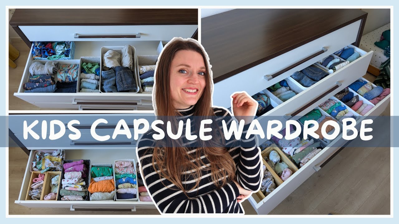 KINDER CAPSULE WARDROBE | Wat mijn kinderen in de kleding kast hebben!