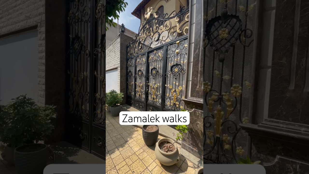 Walking in Zamalek be like #cairo #zamalek #cairostreets #egyptstreets