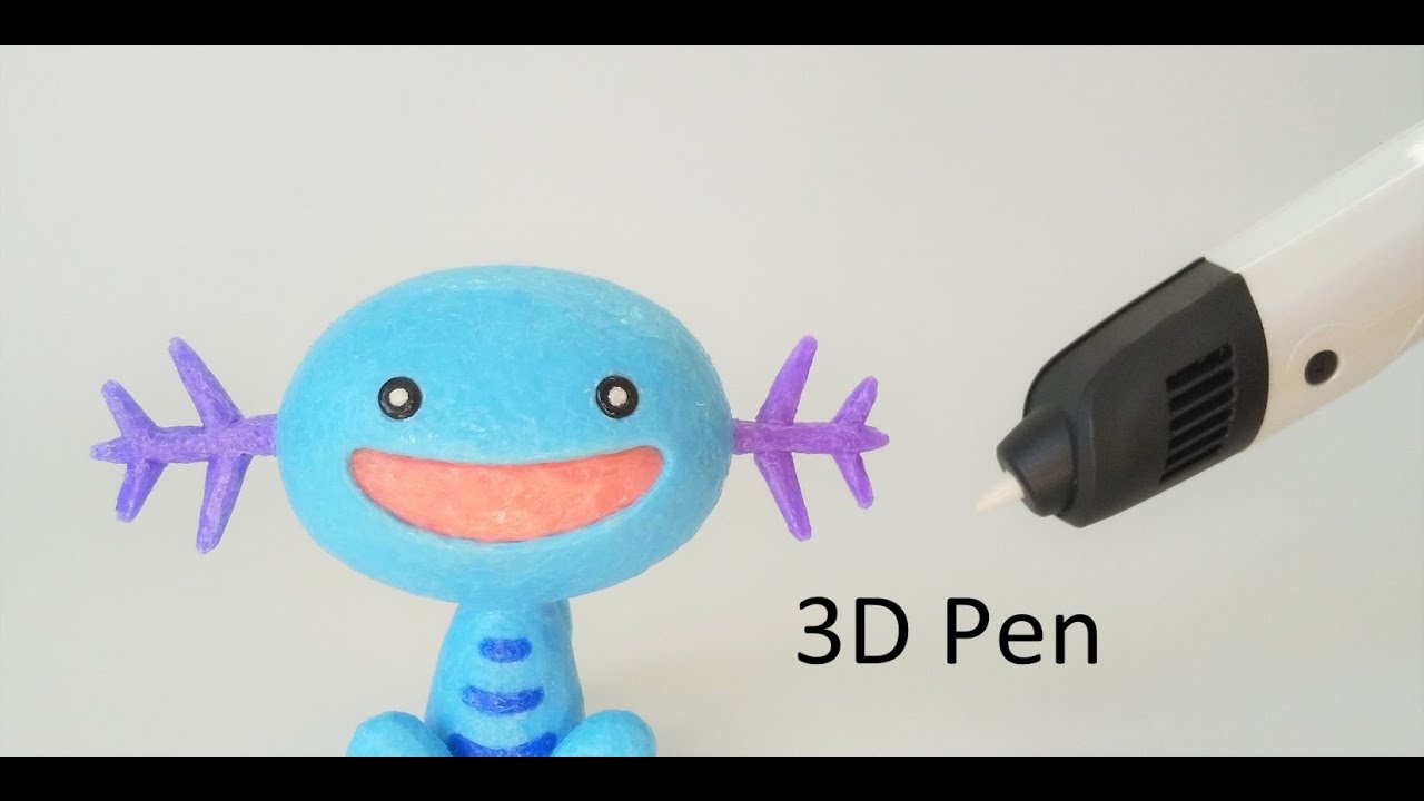 【DIY】3Dペンでウパーのフィギュア作ってみた【ポケットモンスター】